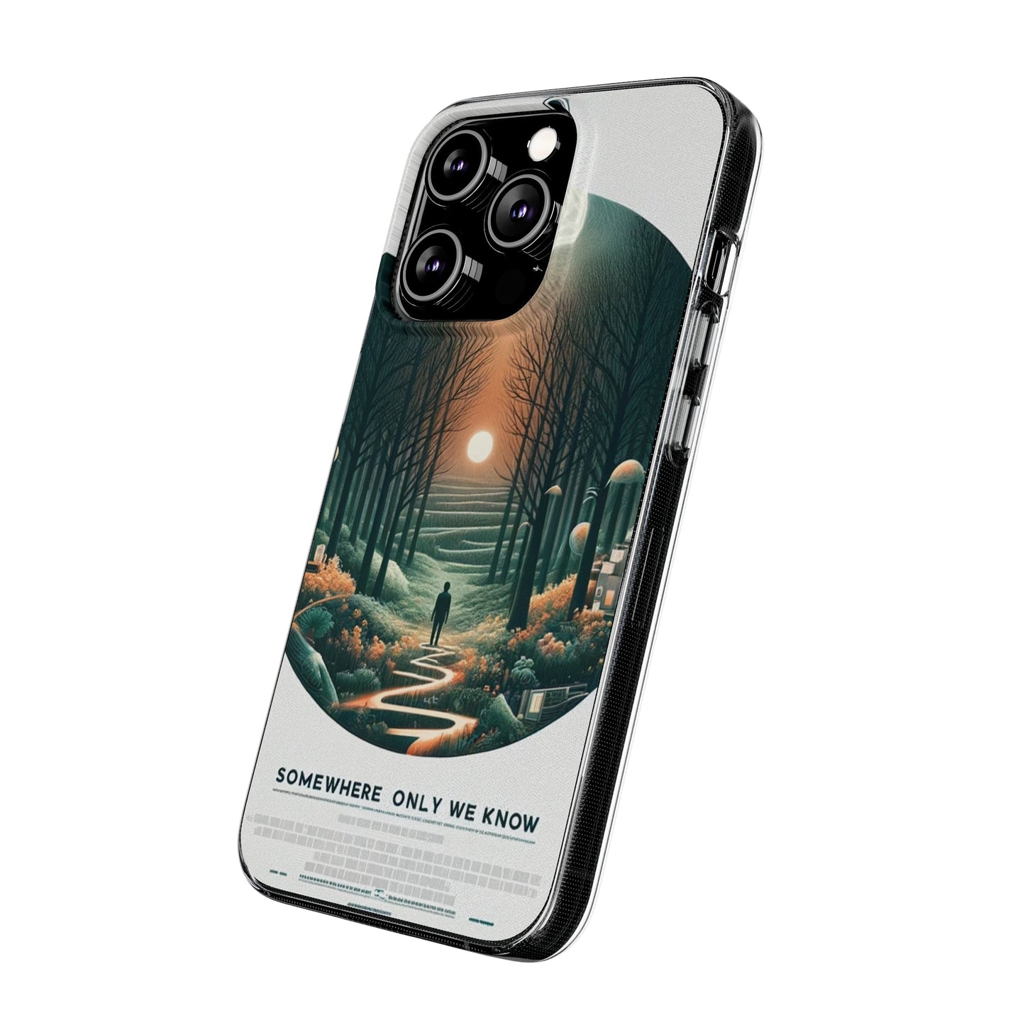 Keane's Somewhere Only We Know inspired Phone Case