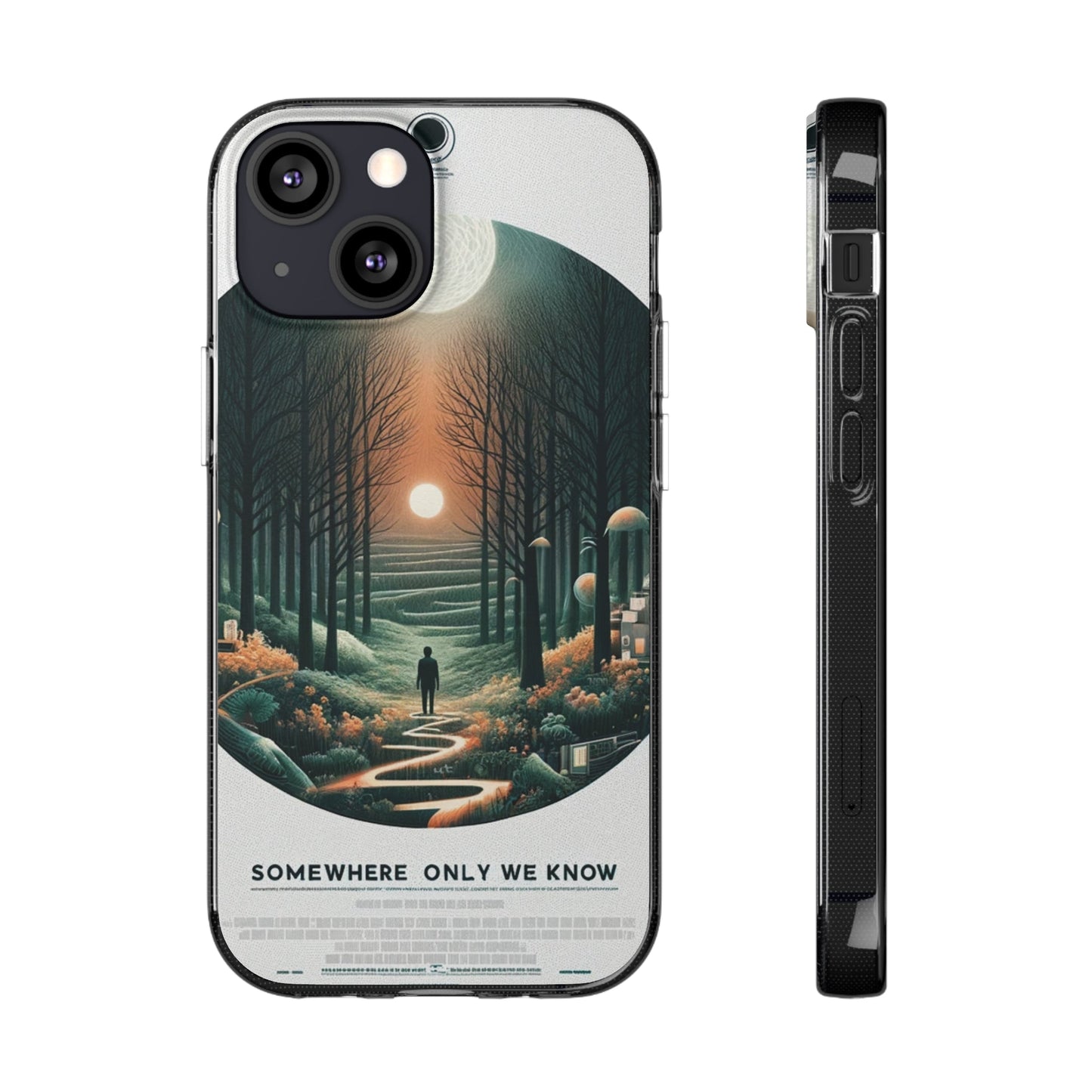 Keane's Somewhere Only We Know inspired Phone Case