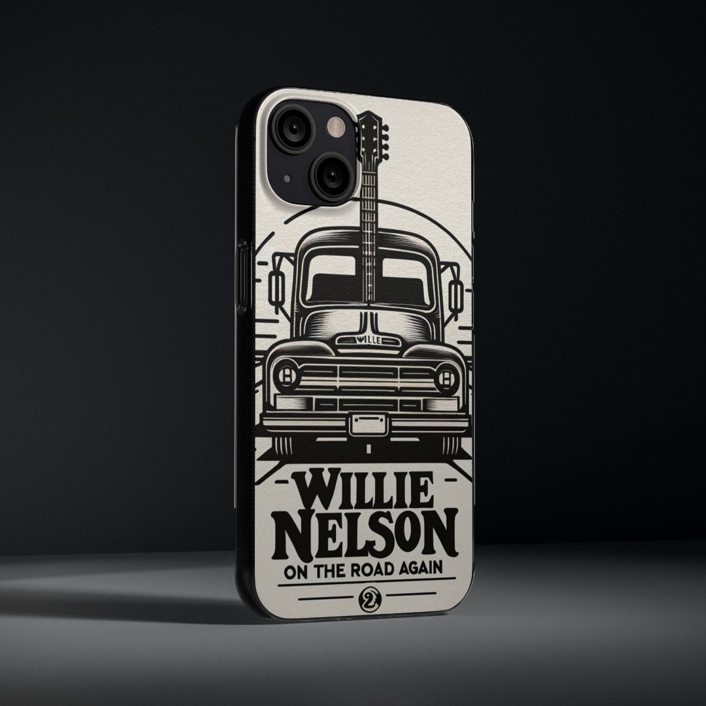 Willie Nelson On The Road Again inspired Phone Cases