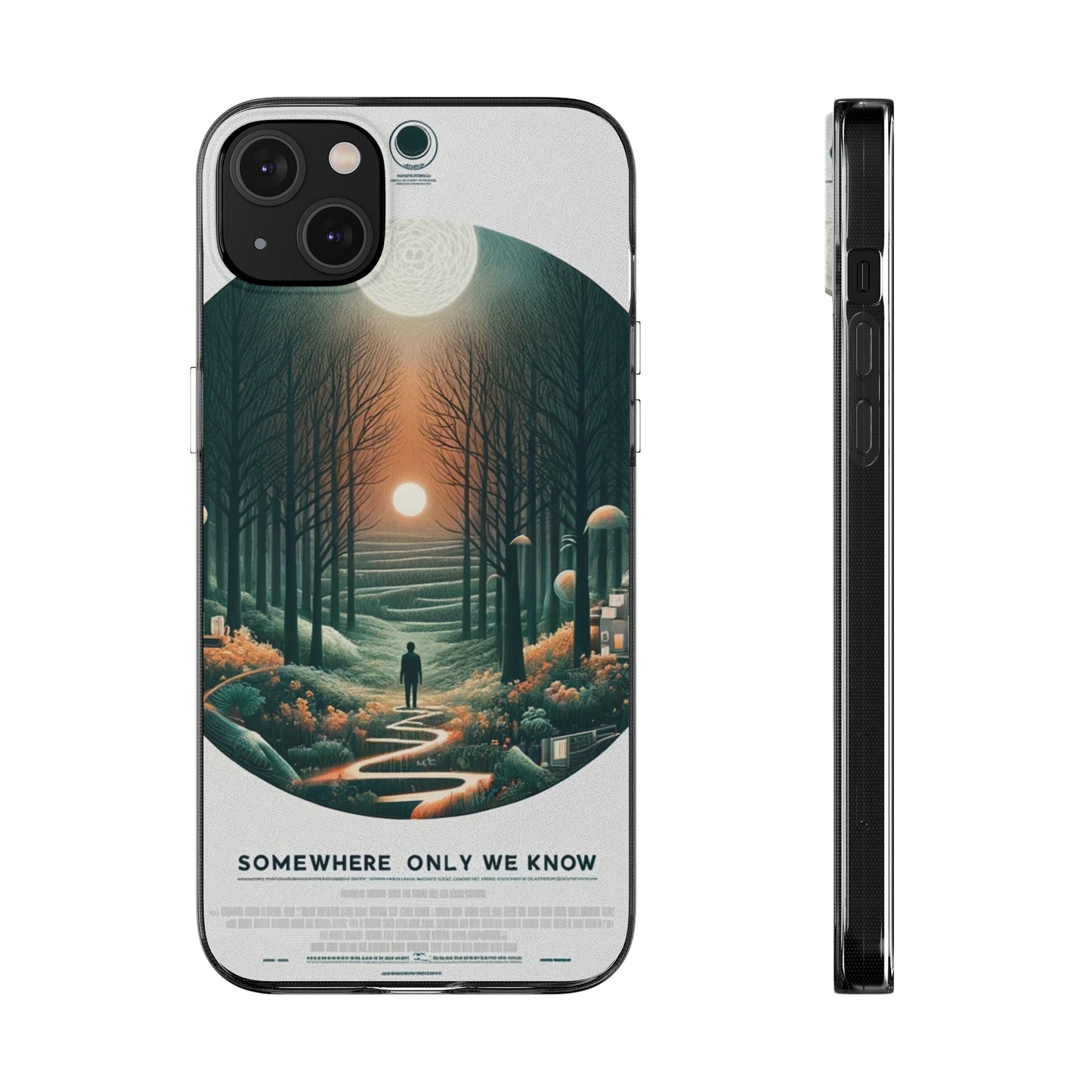Keane's Somewhere Only We Know inspired Phone Case