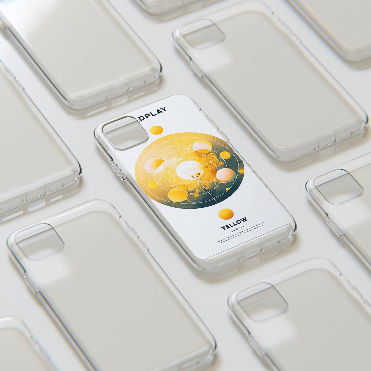 Coldplay's yellow Phone Cases