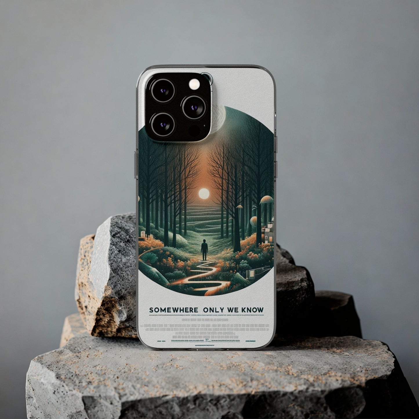 Keane's Somewhere Only We Know inspired Phone Case