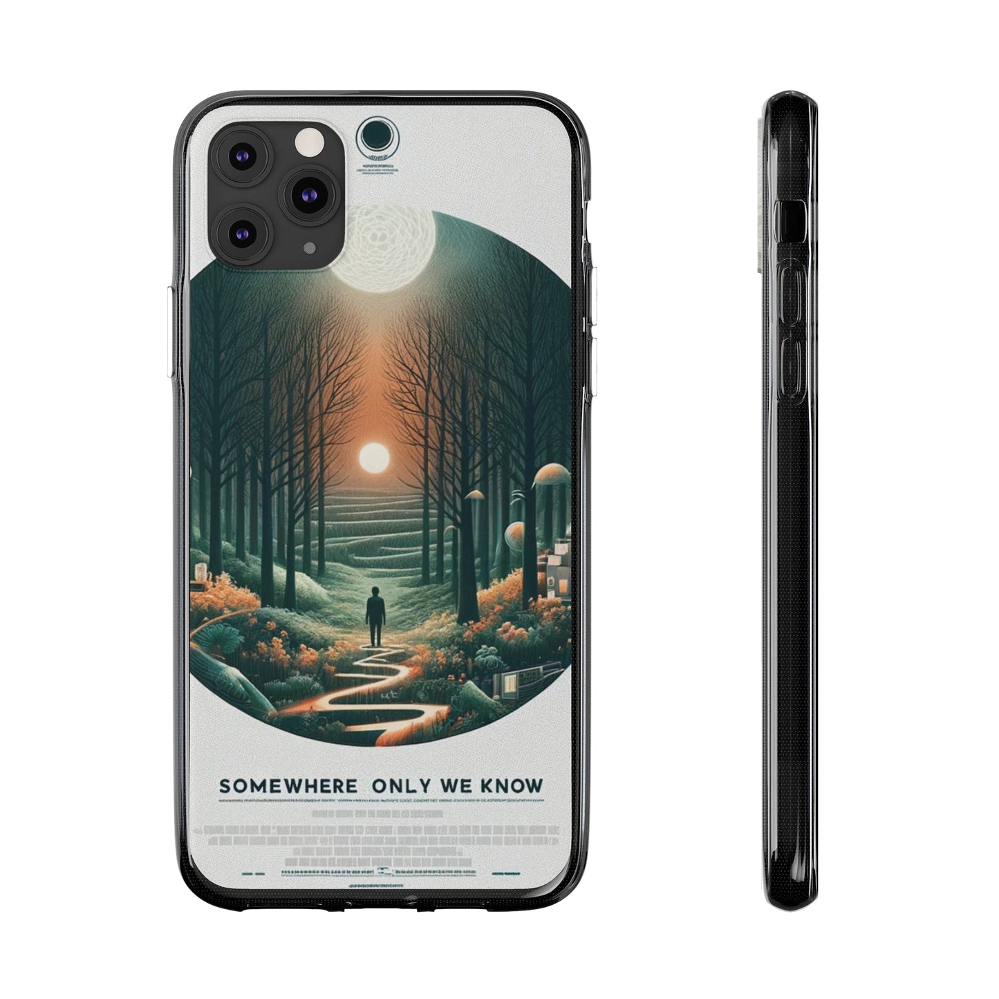 Keane's Somewhere Only We Know inspired Phone Case