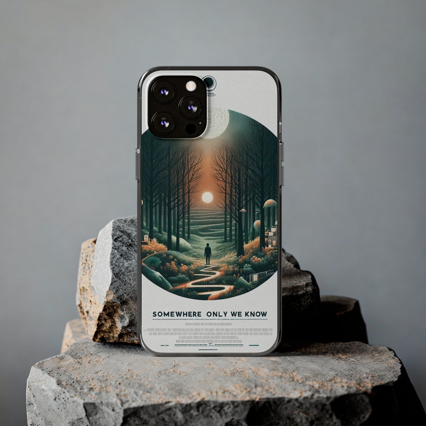 Keane's Somewhere Only We Know inspired Phone Case