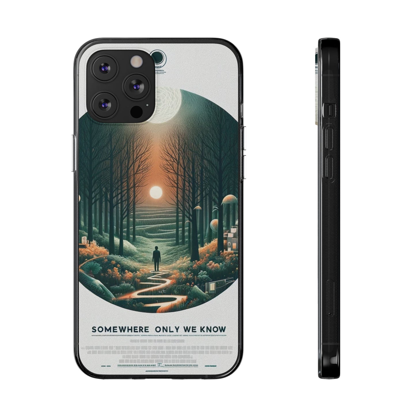 Keane's Somewhere Only We Know inspired Phone Case
