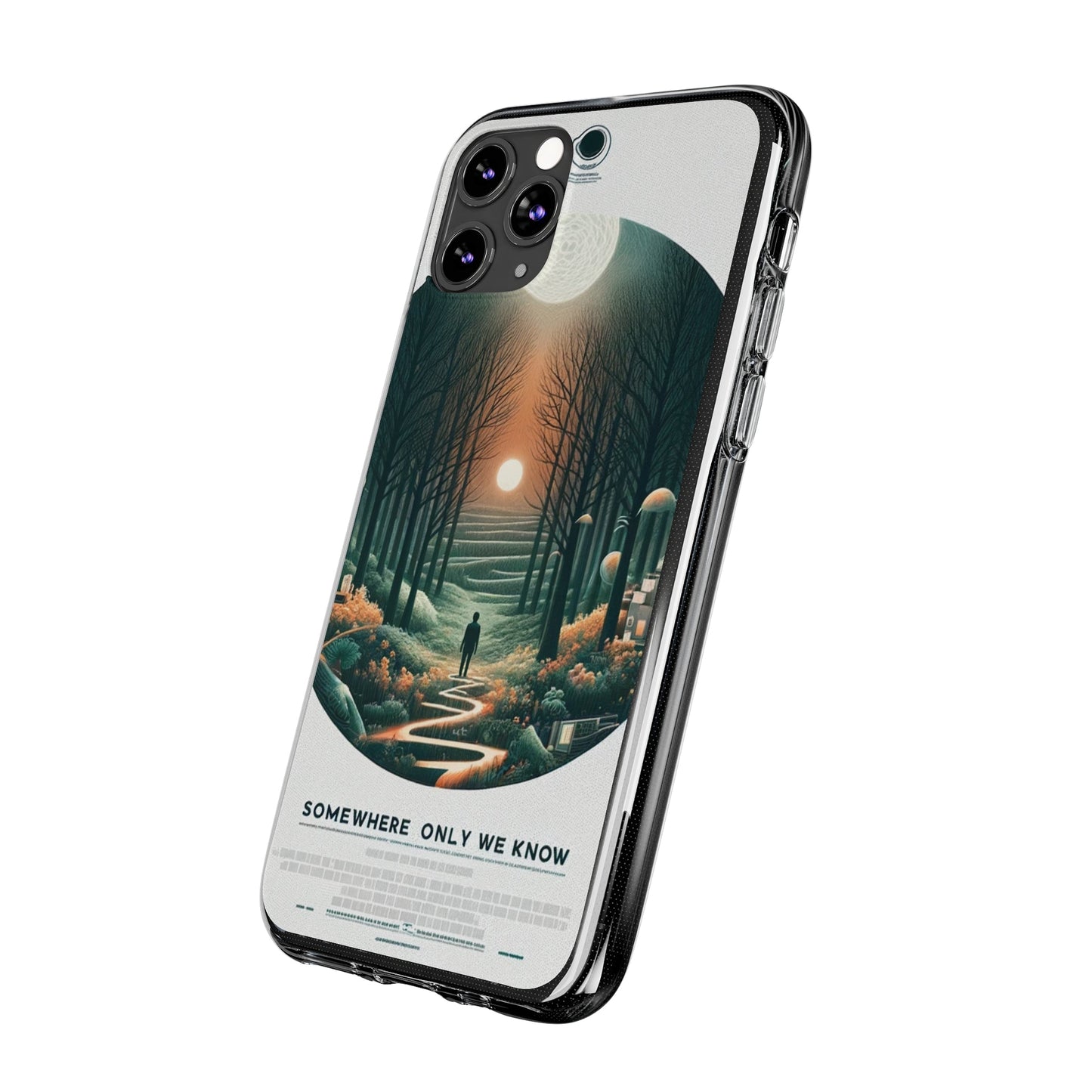 Keane's Somewhere Only We Know inspired Phone Case