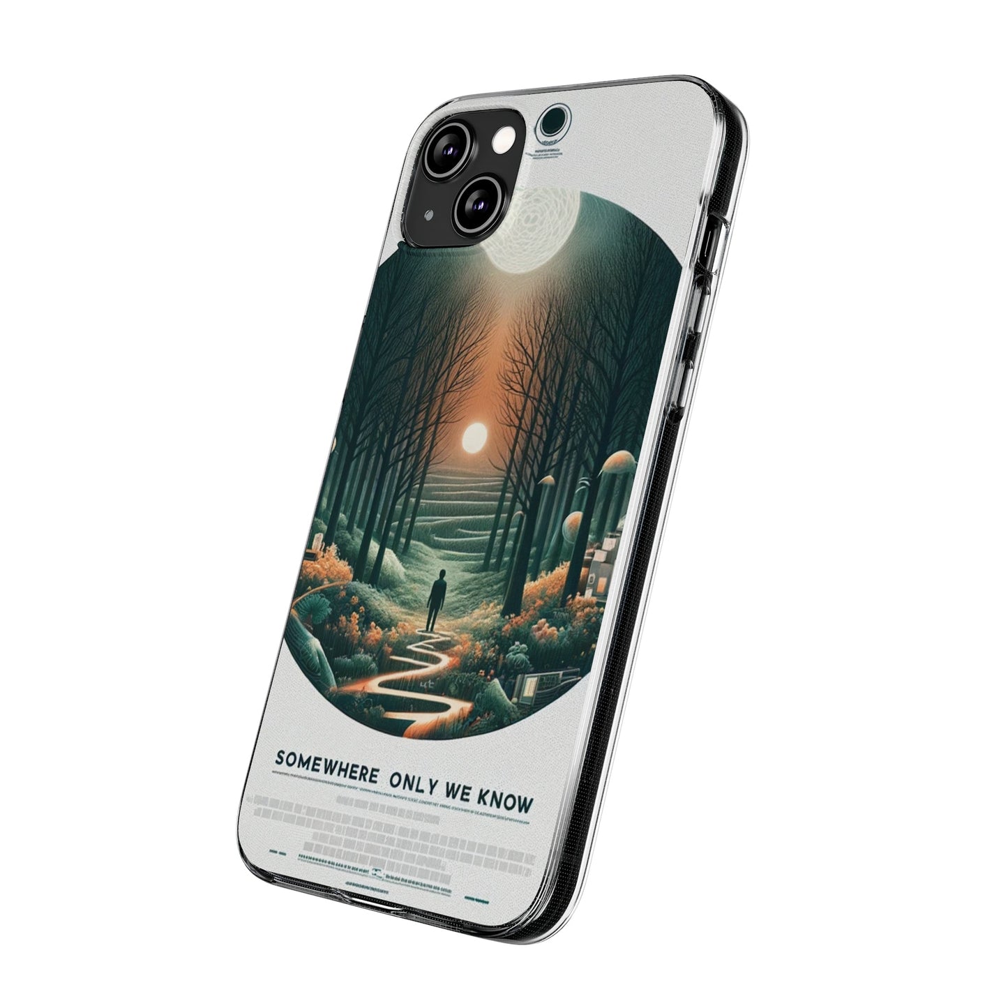 Keane's Somewhere Only We Know inspired Phone Case