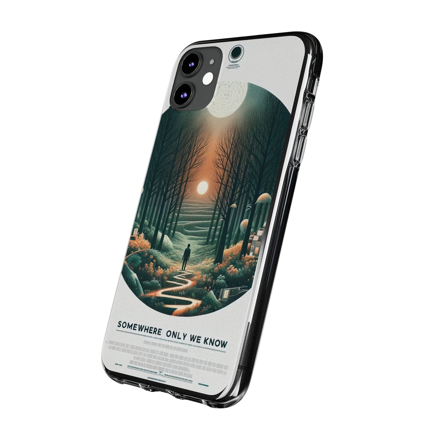 Keane's Somewhere Only We Know inspired Phone Case