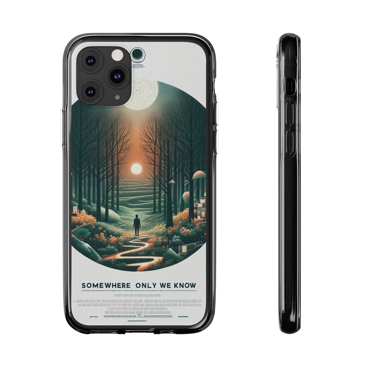 Keane's Somewhere Only We Know inspired Phone Case