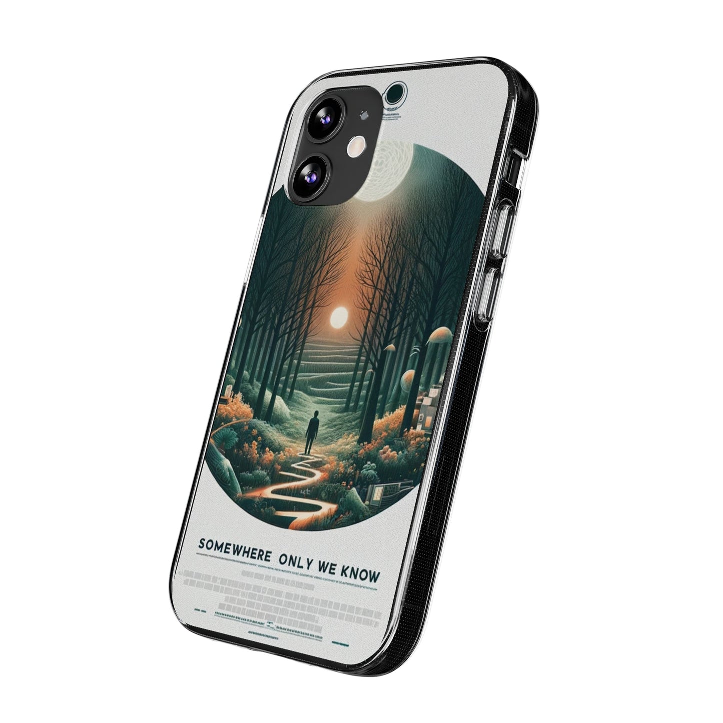 Keane's Somewhere Only We Know inspired Phone Case