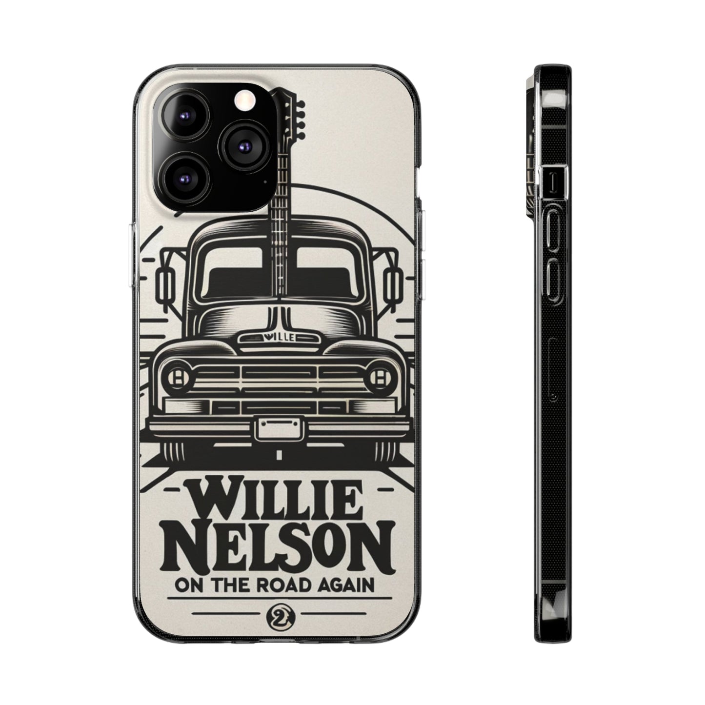 Willie Nelson On The Road Again inspired Phone Cases
