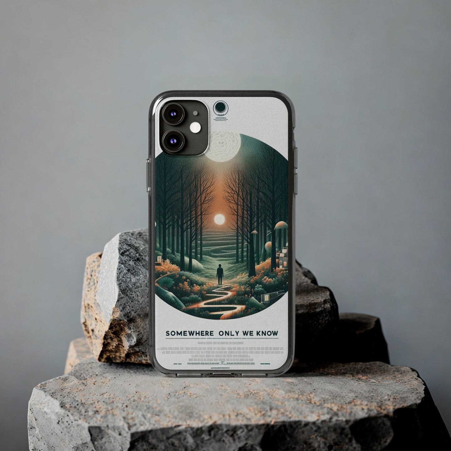 Keane's Somewhere Only We Know inspired Phone Case
