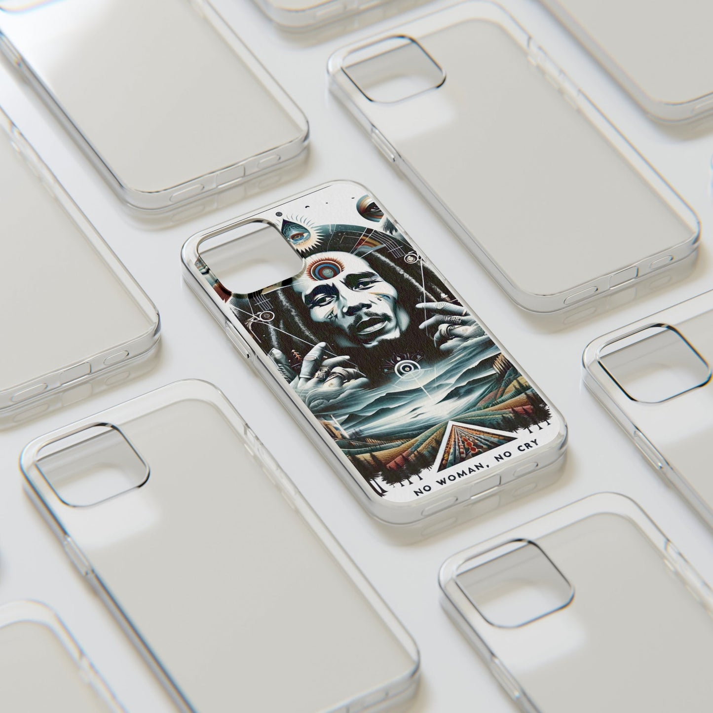 Bob Marley's No Woman, No Cry inspired Phone Case