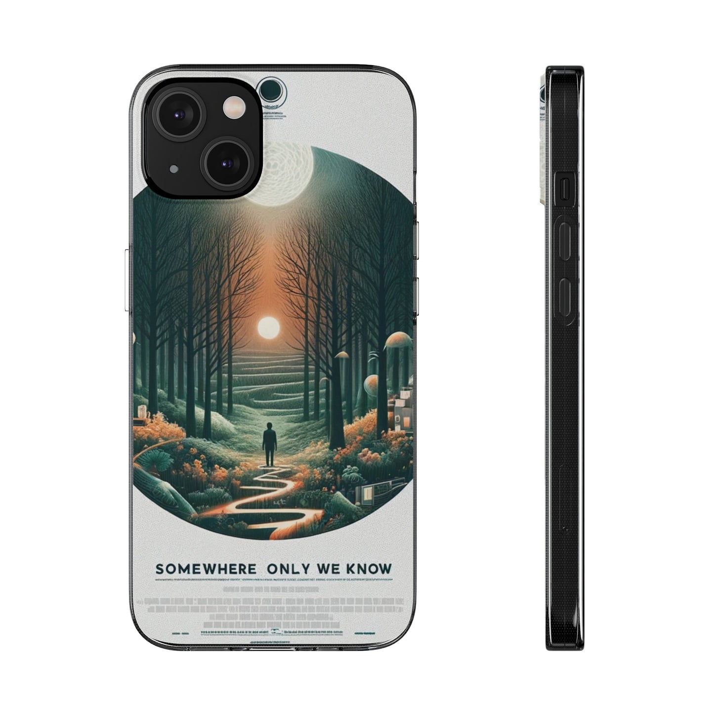 Keane's Somewhere Only We Know inspired Phone Case
