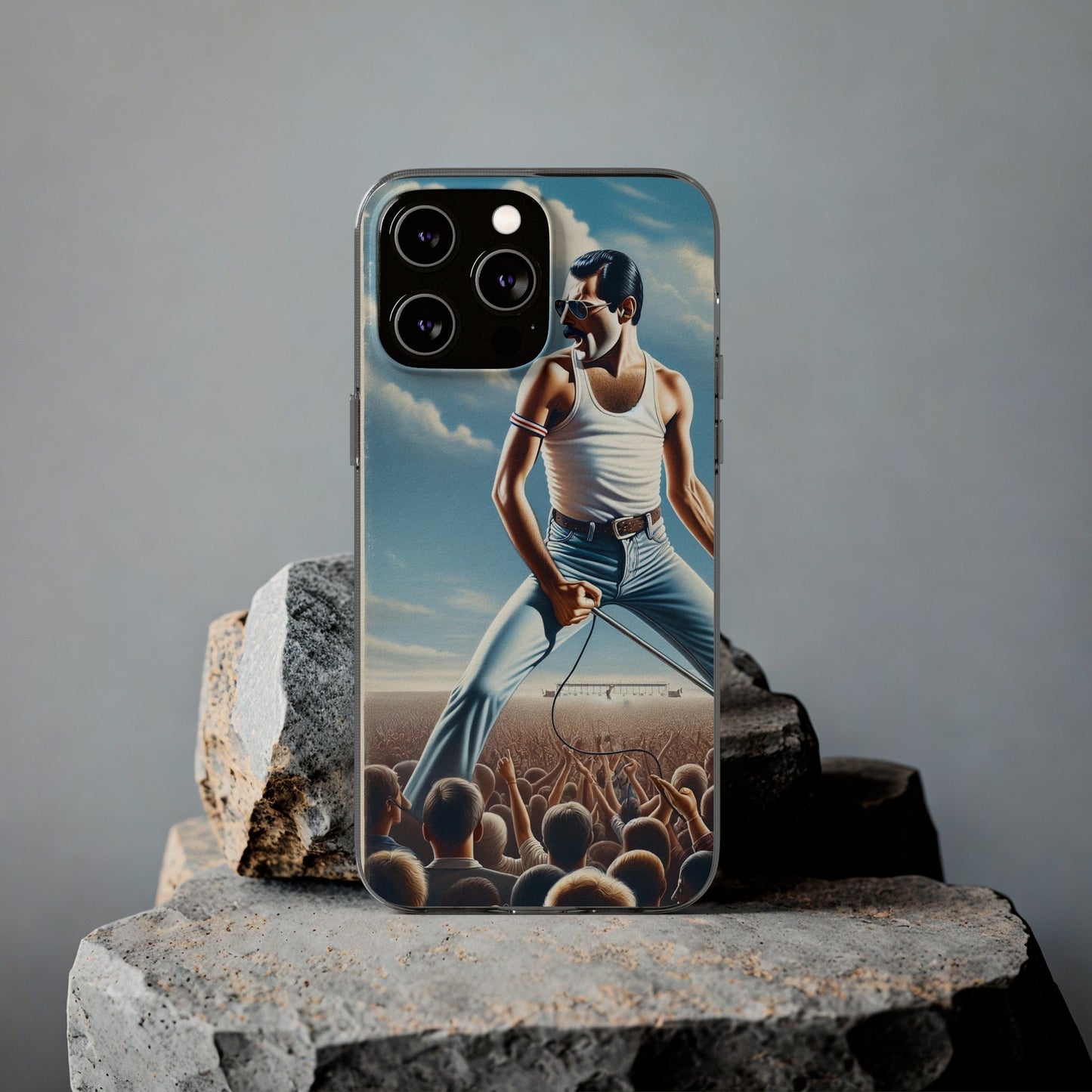 Queen inspired by their iconic Live Aid performance