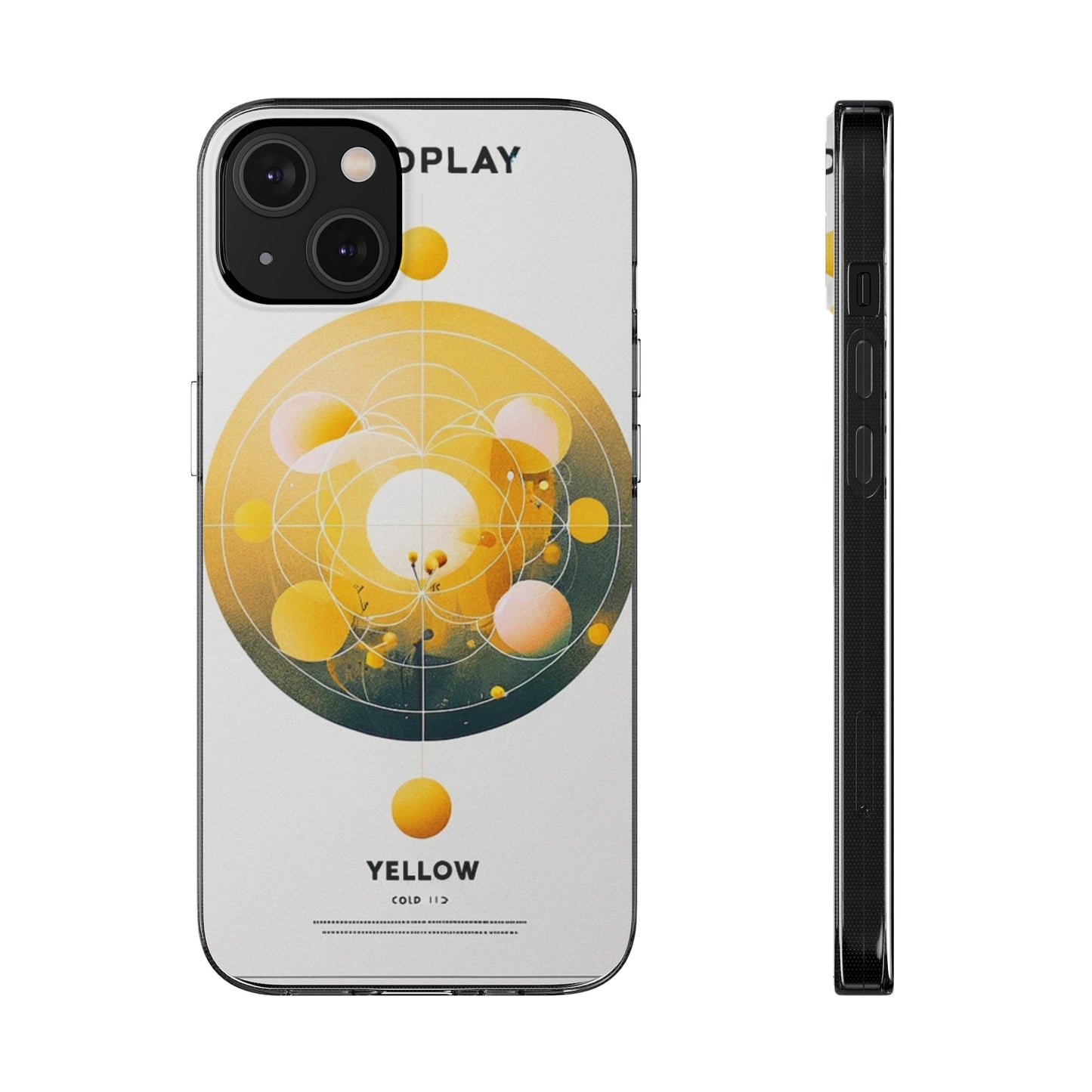 Coldplay's yellow Phone Cases