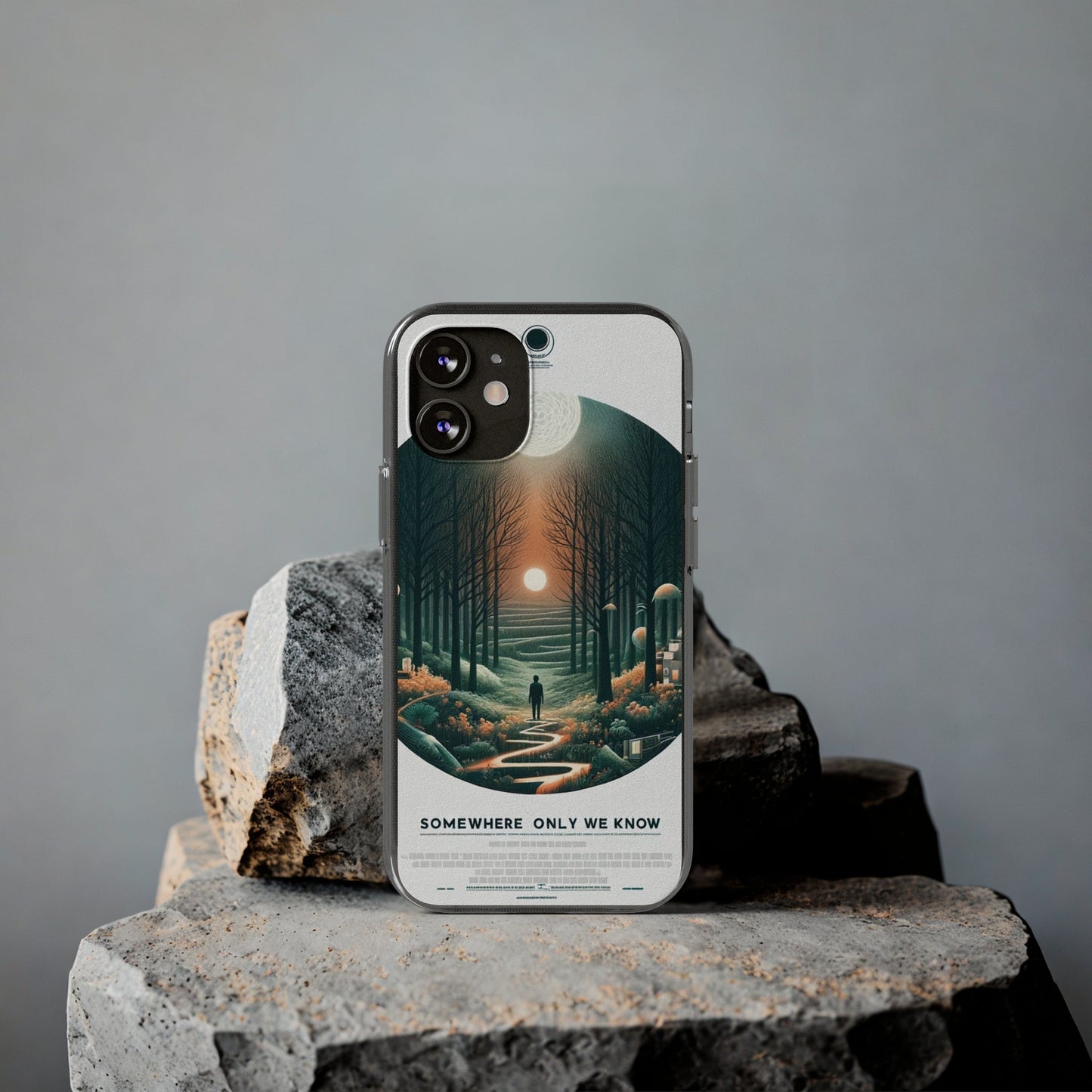 Keane's Somewhere Only We Know inspired Phone Case