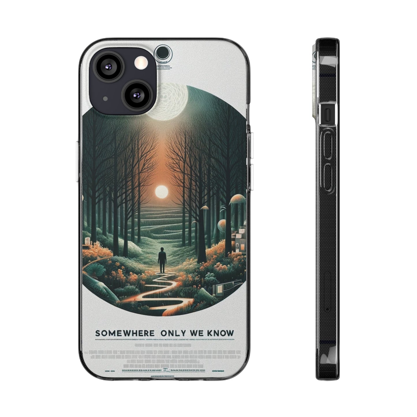 Keane's Somewhere Only We Know inspired Phone Case