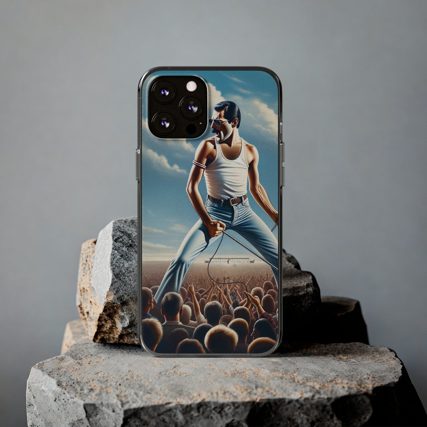 Queen inspired by their iconic Live Aid performance