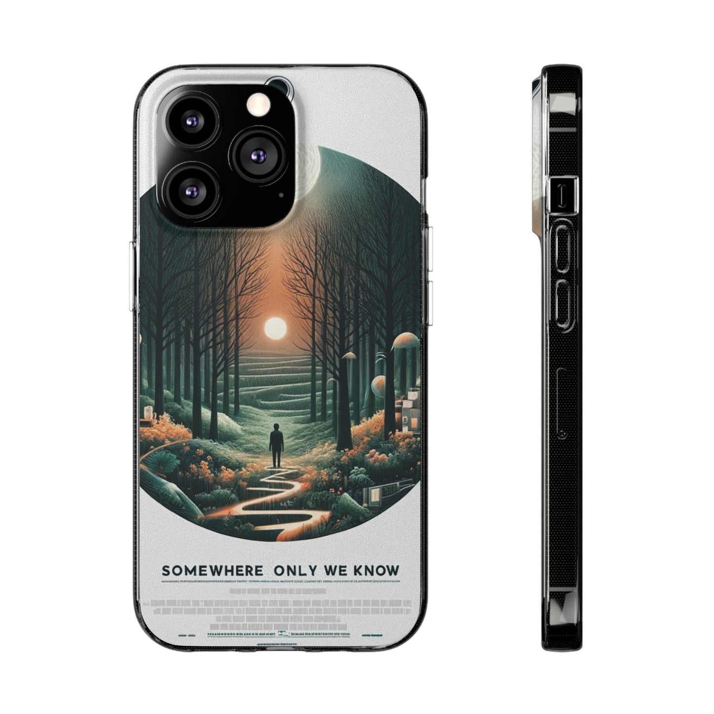 Keane's Somewhere Only We Know inspired Phone Case