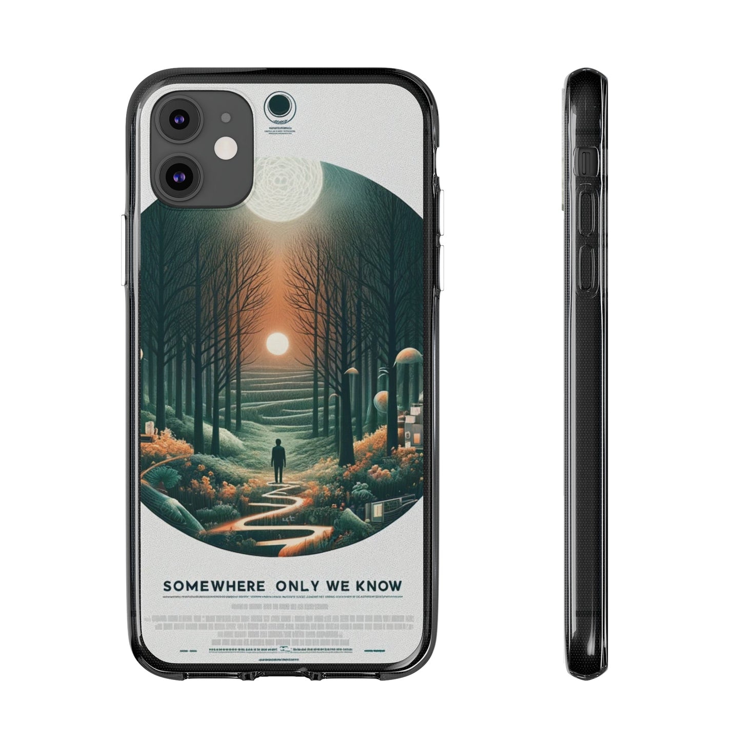 Keane's Somewhere Only We Know inspired Phone Case