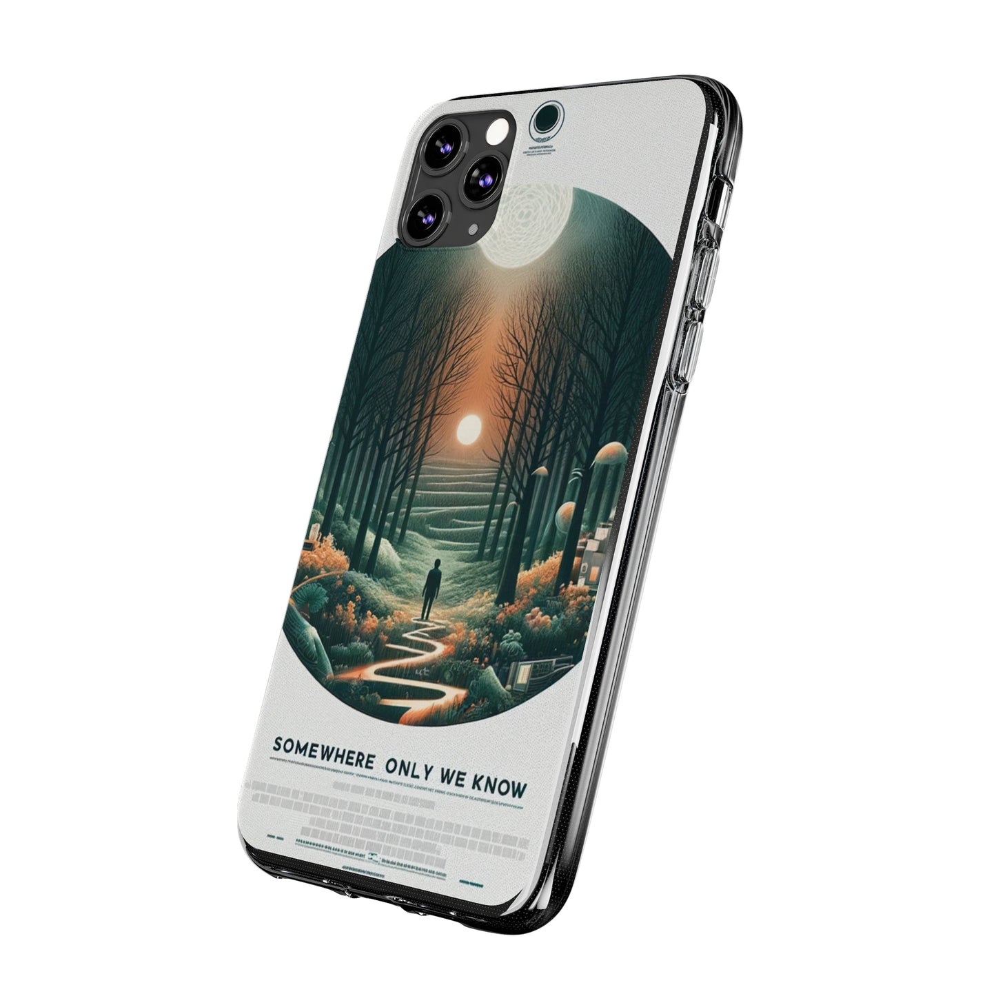 Keane's Somewhere Only We Know inspired Phone Case