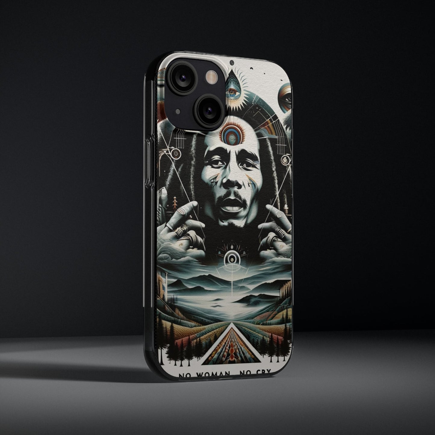 Bob Marley's No Woman, No Cry inspired Phone Case